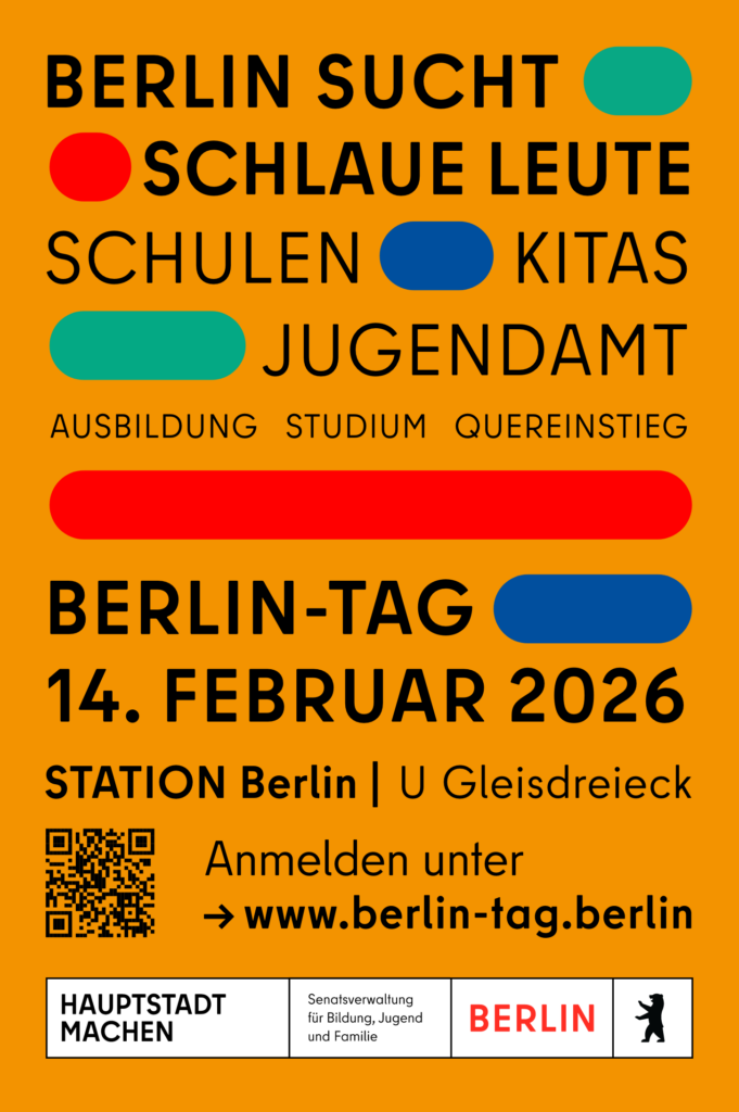Offizielle Berlin-Tag-Grafik „Berlin-Tag 2026" Logo Bildungsmesse Berlin
